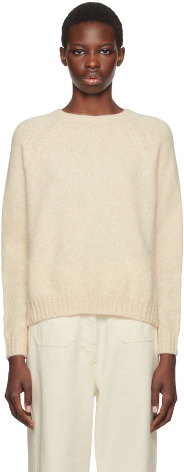 Sveter Max Mara Weekend Max Mara Crewneck Sweater Béžová | 2425366111600, 0