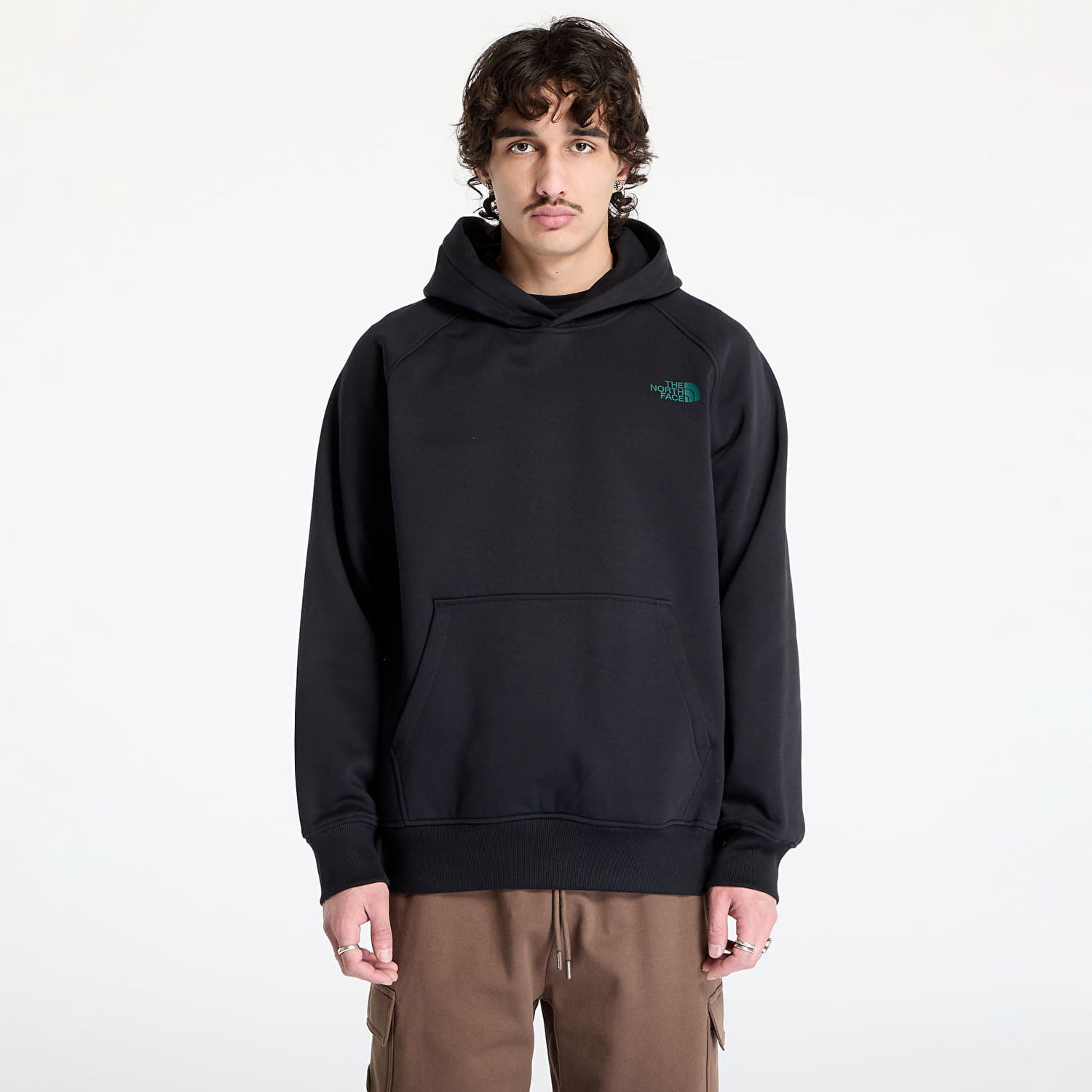 Mikina The North Face The North Face Raglan Box NSE Tailgrid Infill Hoodie Čierna | NF0A8C4X9431, 0