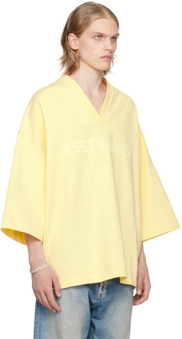 Tričko Fear of God Essentials Football T-Shirt Žltá | 125SP244101F, 4