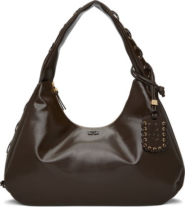 Kabelka GANNI GANNI XXL Shoulder Bag Hnedá | A6846, 0