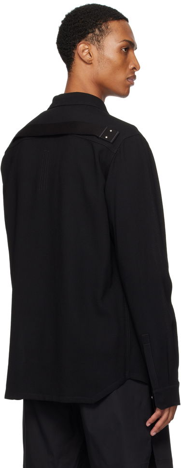 Košeľa Rick Owens Rick Owens Concordians Outer Shirt Čierna | RU02E1235 WA, 2