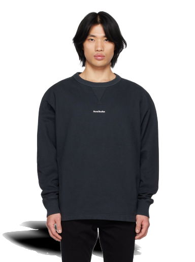 Mikina Acne Studios Stamp Sweatshirt Čierna | BI0138-