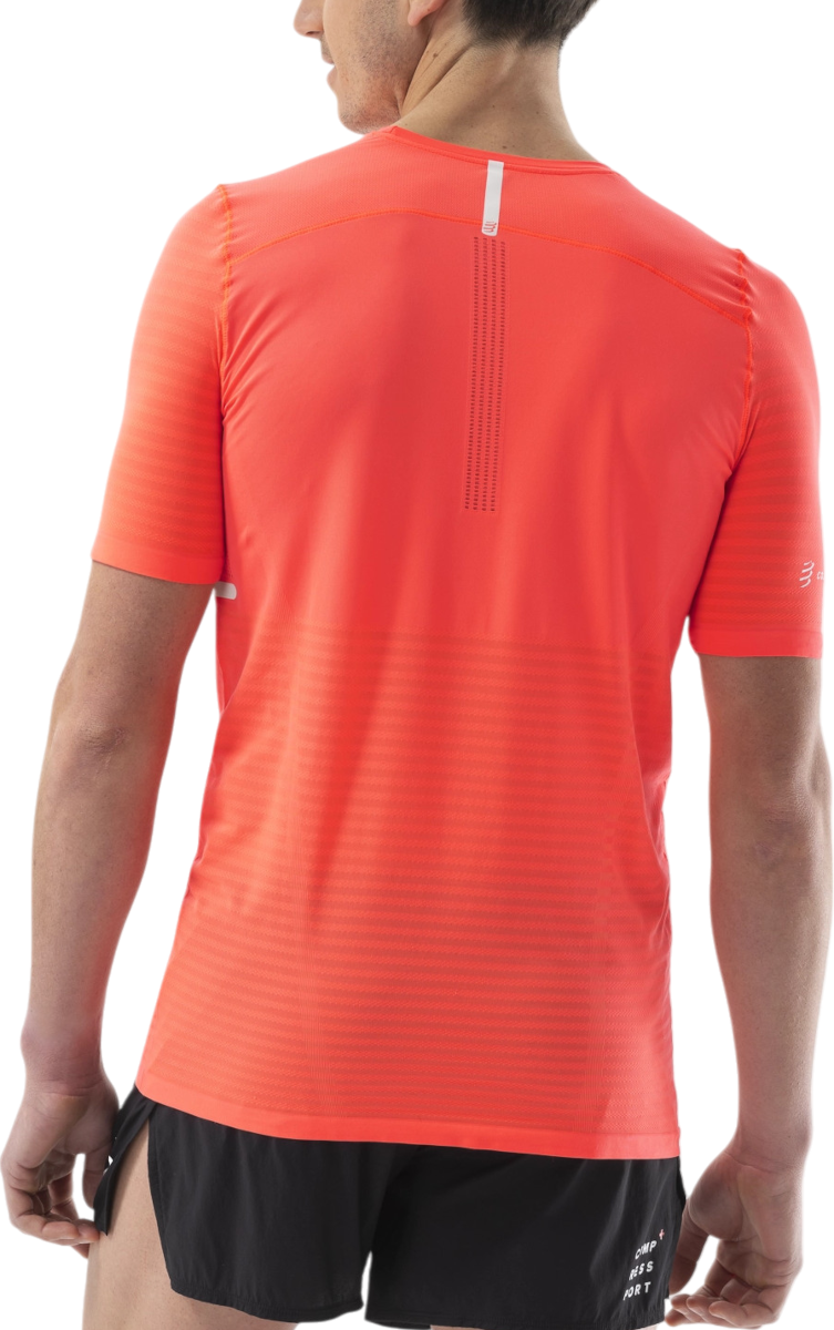 Tričko Compressport Pro Racing Short Sleeve T-Shirt Oranžová | atsm3613090, 1