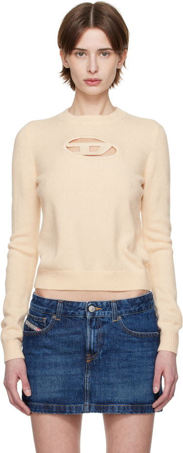 Sveter Diesel Diesel M-Areesa-Slim Sweater Béžová | A17687 0KCAE, 0