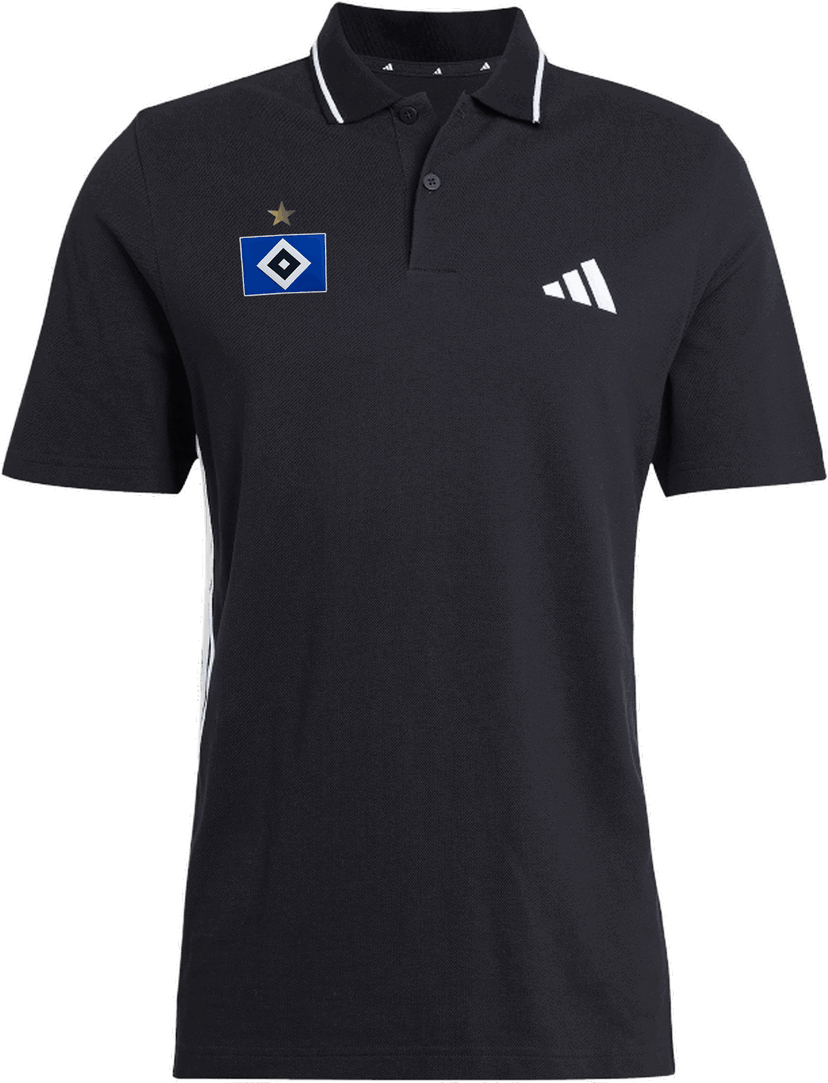 Polo tričko adidas Originals Hamburger SV Polo Čierna | 6hsvje6380