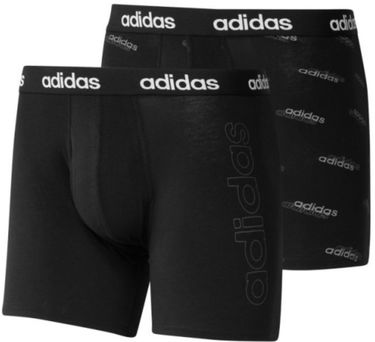 Boxerky adidas Originals Essentials Logo Boxer 2-Pack Čierna | h35741, 0