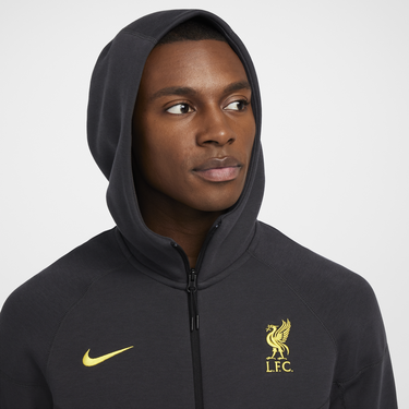 Mikina Nike Football Liverpool FC Tech Fleece Windrunner Hoodie Grey Šedá | HV1941-070, 3