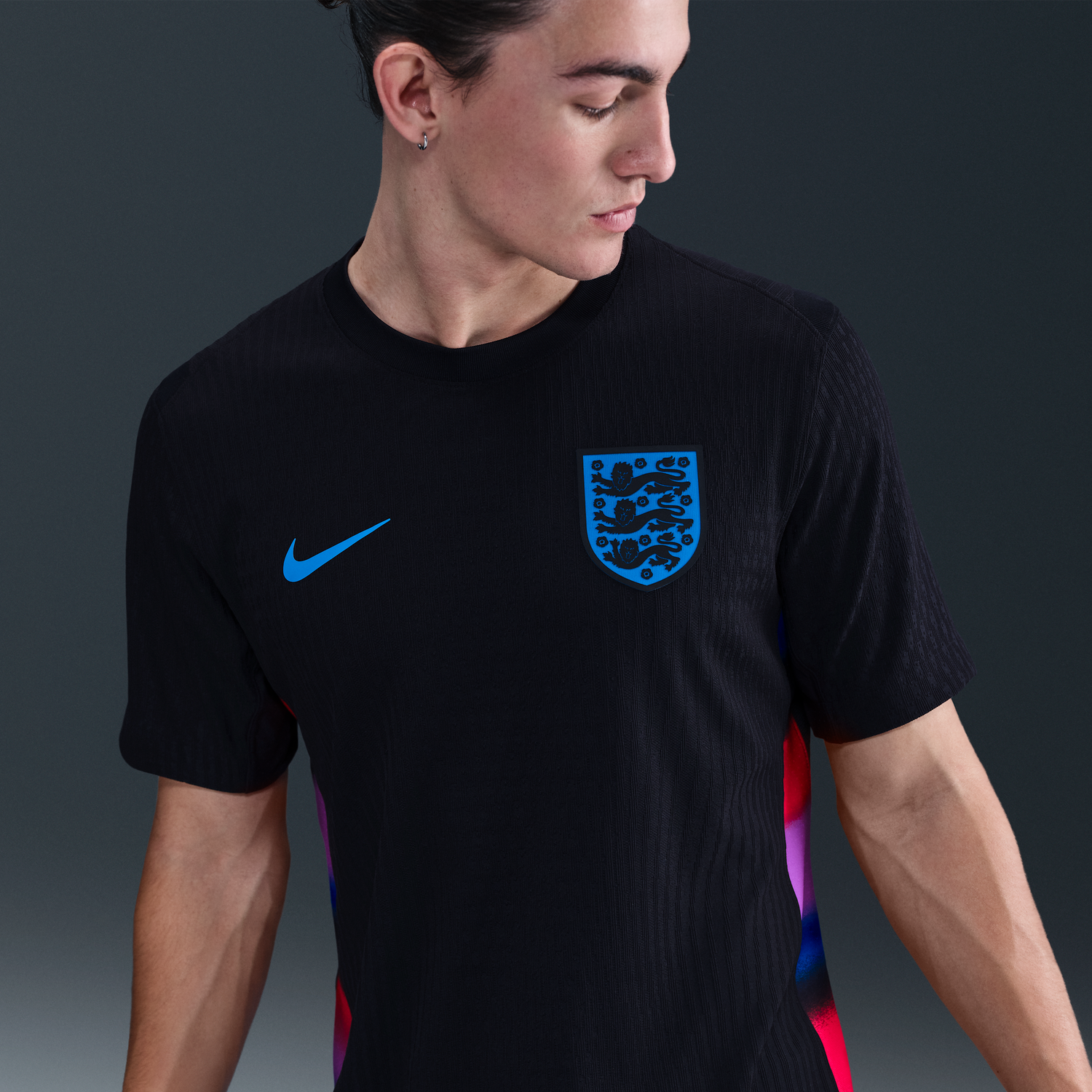 Dres Nike England Authentic Match 2025 Dri-FIT ADV Outdoor Football Jersey Čierna | IH0802-010, 0