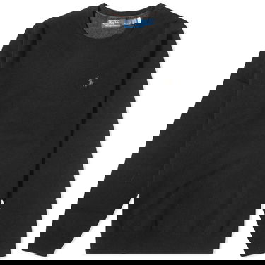 Mikina Polo by Ralph Lauren Polo Ralph Lauren Lambswool Crew Knit Polo Čierna | 710876714003, 0