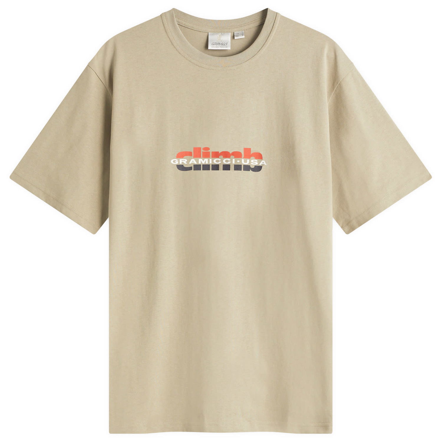 Tričko GRAMICCI Gramicci Climb T-Shirt, Size Large Béžová | G5SU-T163-KHK, 0