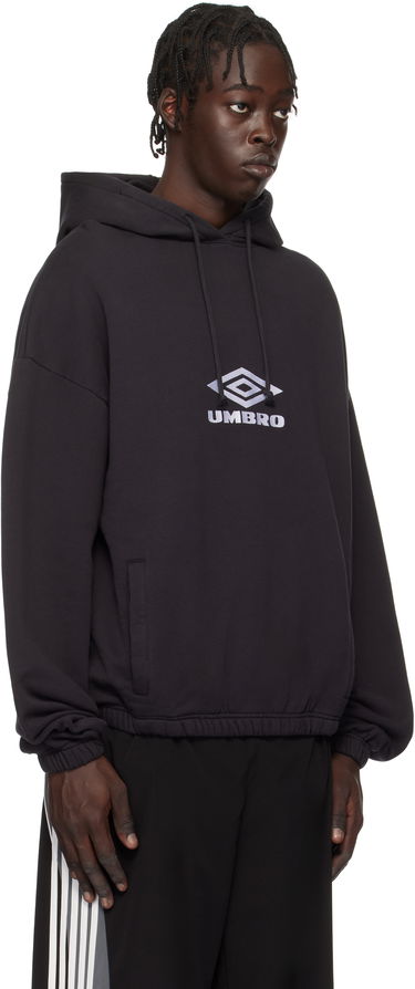 Mikina Umbro Masked Logo Hoodie Čierna | UBMW0216FA147, 1