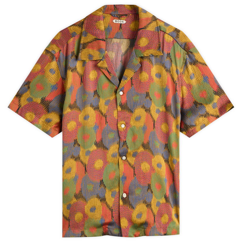 Košeľa Bode Bode Fruit Pit Short Sleeve Shirt, Size Large Rôznofarebný | MRF25SH008