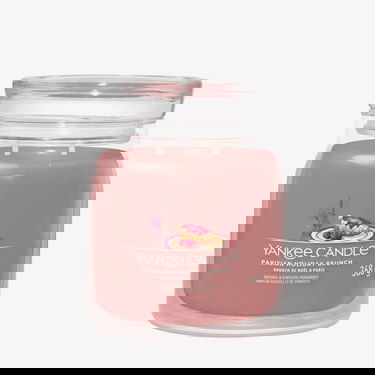 Sviečka Yankee Candle Scented Candle Parisian Holiday Brunch Medium Jar 2 Wicks Ružová | 42206, 0