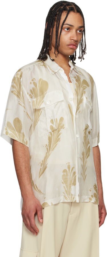 Košeľa Dries Van Noten Dries Van Noten Dessin Print Shirt Šedá | 251-020724-1197, 4