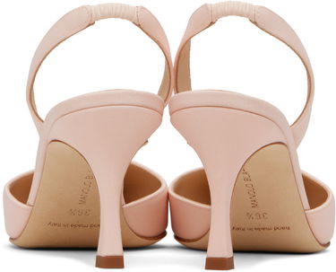Doplnky Manolo Blahnik Manolo Blahnik Carolyne 70 Slingback Heeled Sandals Béžová | 225-1891, 4