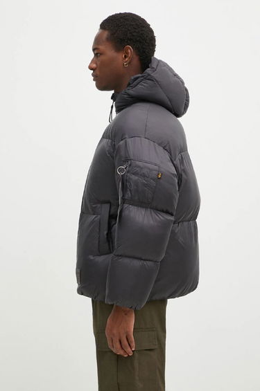 Prešívaná bunda Alpha Industries Cloud Puffer Bomber Jacket Čierna | 148130, 1