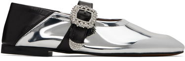 Šaty Wales Bonner Wales Bonner Glide Ballerina Flats Metalická | WBW43010B, 0