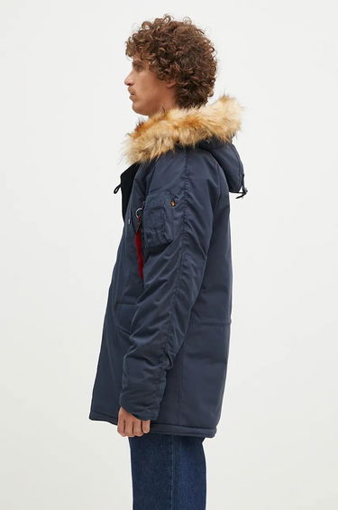 Parka Alpha Industries Explorer Winter Parka Modrá | 193128.07, 1