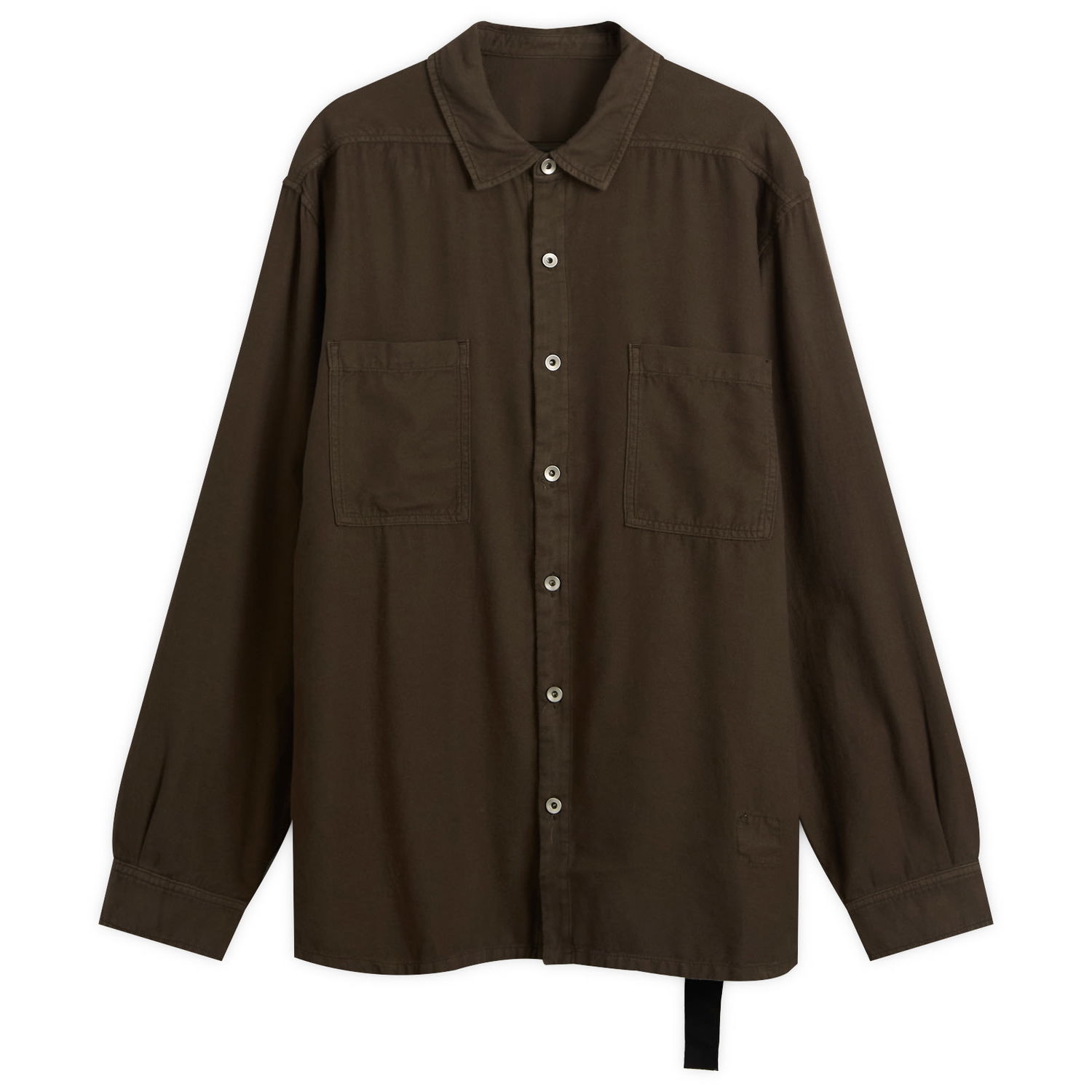 Košeľa Rick Owens DRKSHDW Jumbo Overshirt, Size Large Hnedá | DU02E7299-CFL-78, 1