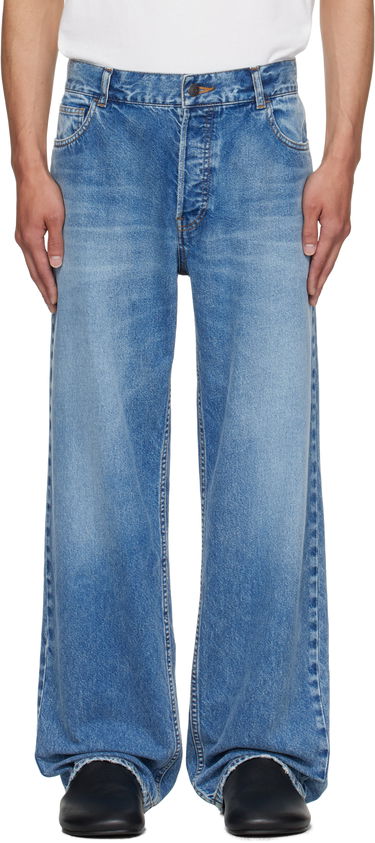 Džínsy The Row The Row Ross Wide Leg Jeans Modrá | 554-W3874, 0