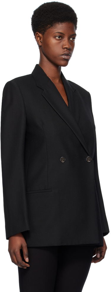 Bunda TOTEME TOTEME Double-Breasted Blazer Čierna | 233-3002-246, 1