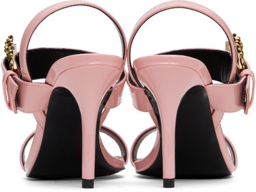 Tenisky a topánky Versace Versace Jeans Couture Baroque Buckle Emily Heeled Sandals Ružová | E78VA3S71_EZS190, 1