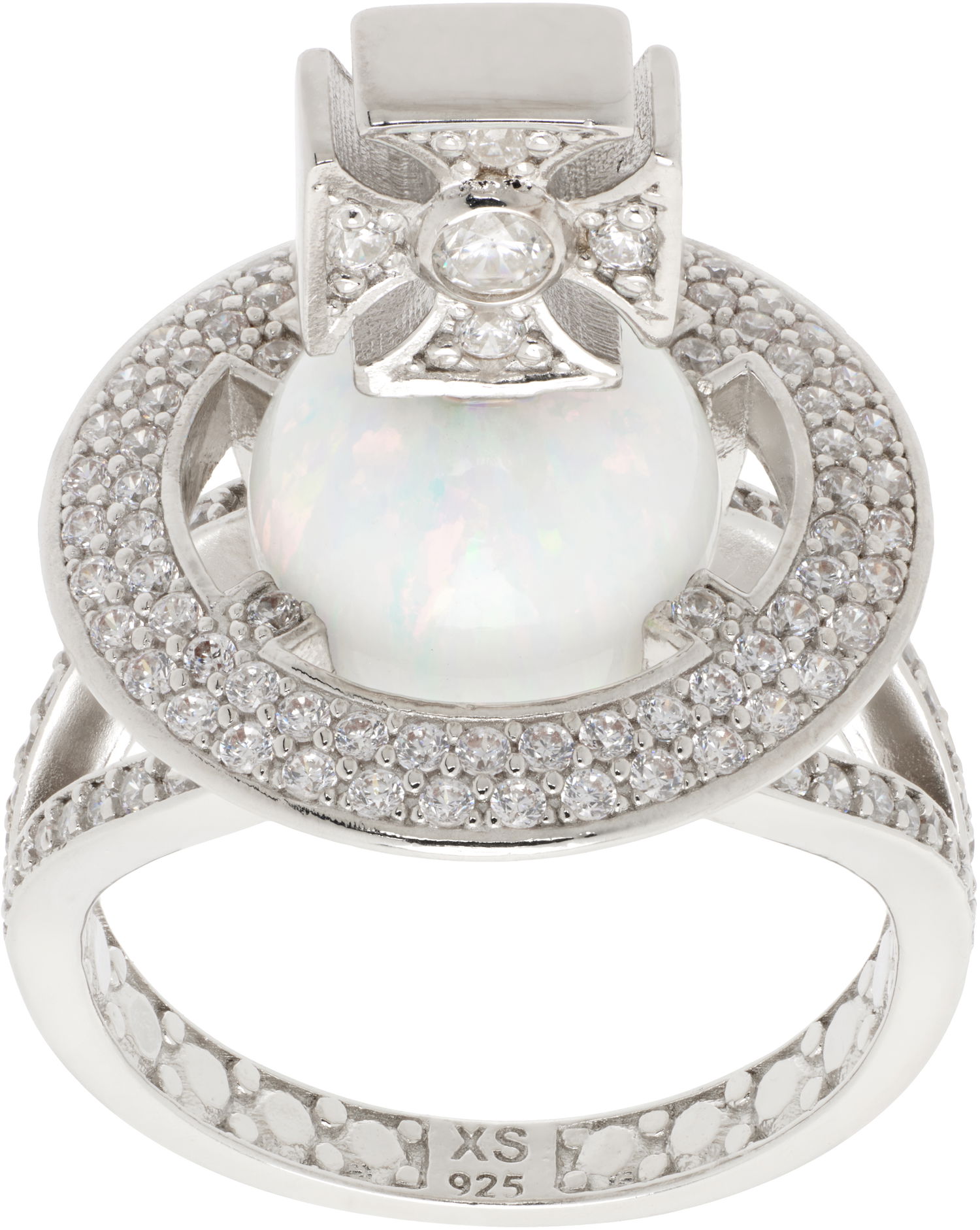 Prsteň Vivienne Westwood Silver Eabha Ring Metalická | 6404017K-01P475-IM, 0