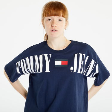 Tričko Tommy Hilfiger Oversized Archive 1 T-Shirt Navy | DW0DW15459 C87, 0