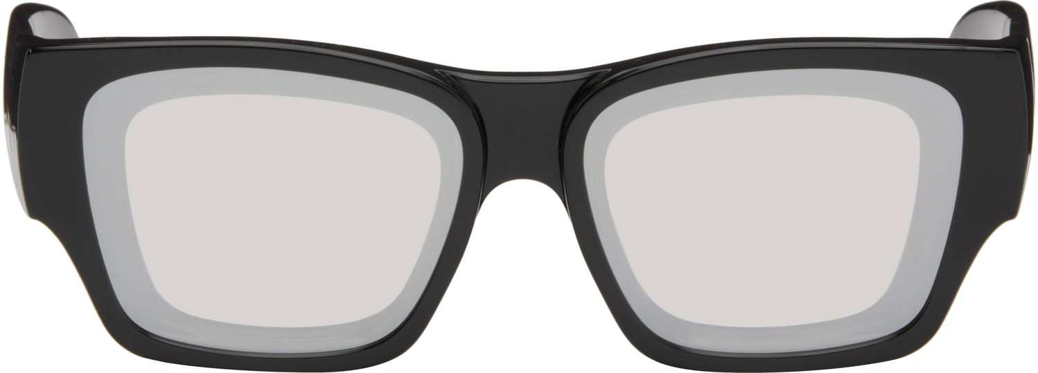 Slnečné okuliare Loewe Paula's Ibiza Goggle Rectangle Sunglasses Čierna | LW40172UW5601C 192337236143, 0