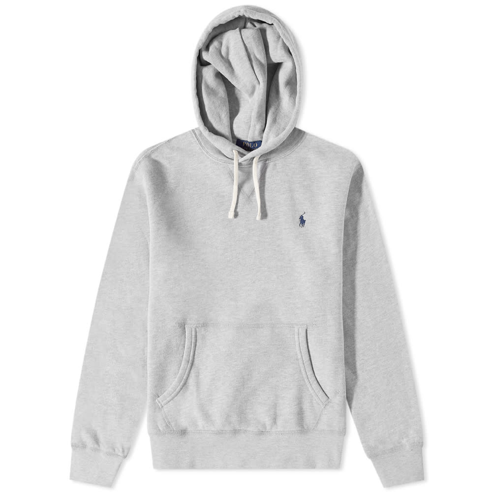 Mikina Polo by Ralph Lauren Classic Popover Hoody Andover Heather Šedá | 710766778006, 0