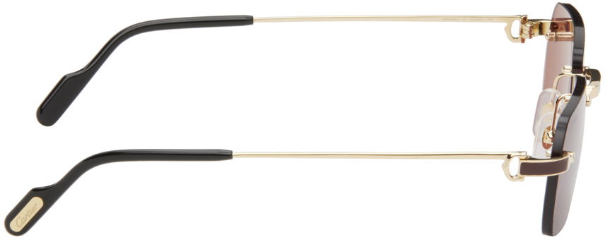 Slnečné okuliare Cartier Cartier 'Première de Cartier' Rectangular Sunglasses Hnedá | CT0498S-002, 1