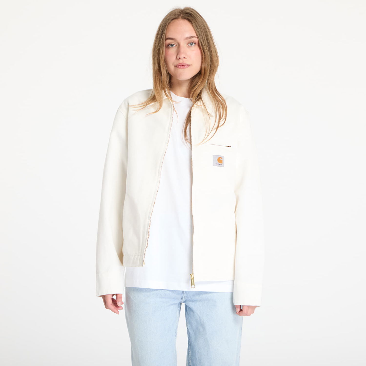 Bunda Carhartt WIP WIP Detroit Jacket Biela | I033112.0DJ02, 1