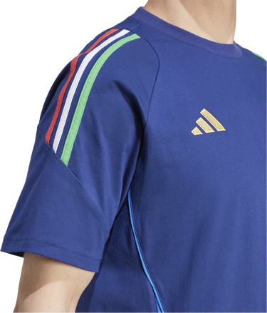 Tričko adidas Originals T-Shirt Italy Tiro 24 Competition Modrá | iq2176, 2