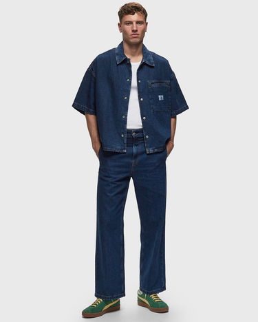 Džínsy CALVIN KLEIN CLEAN PRESSED TROUSERS Navy | J30J3248311A4, 1