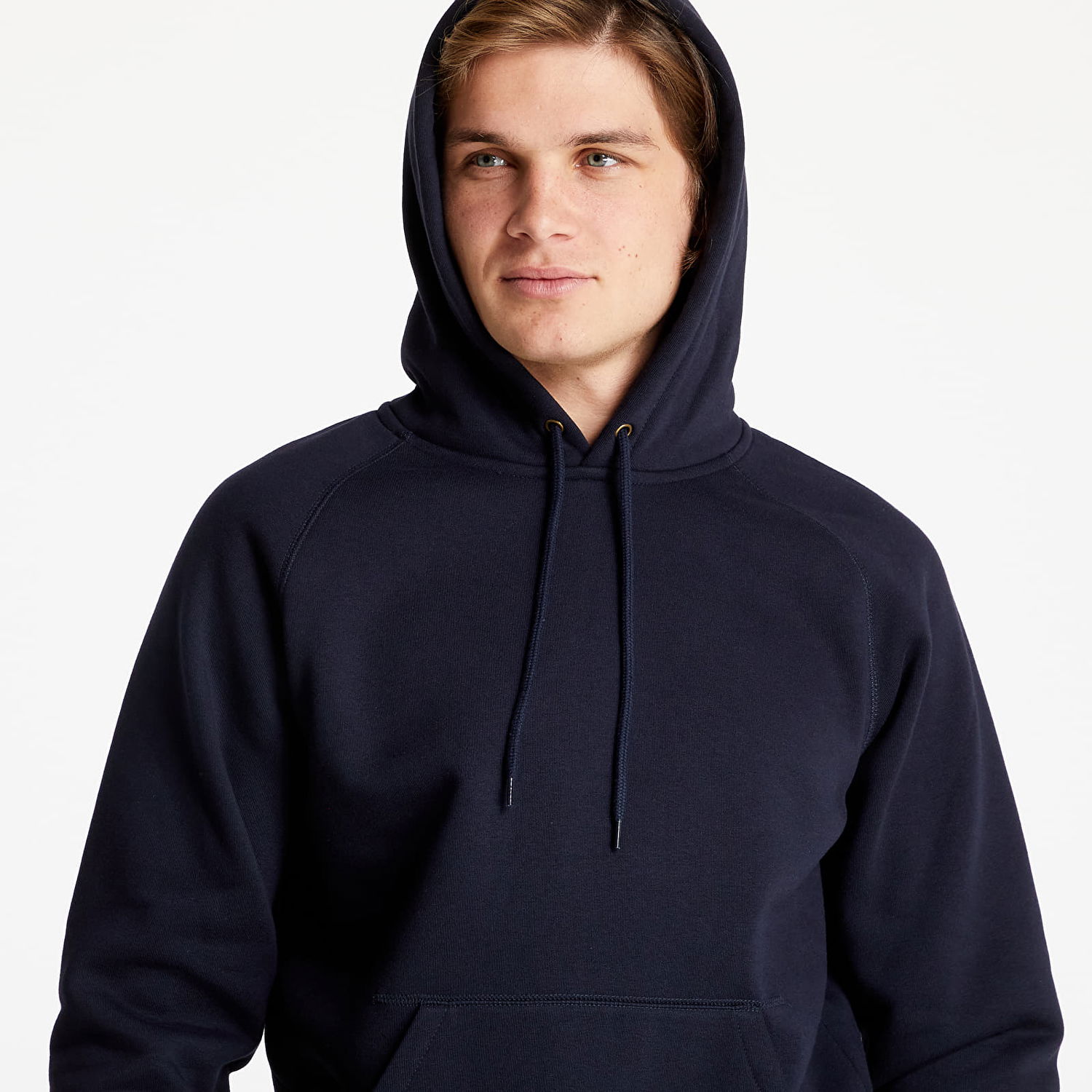 Mikina Carhartt WIP WIP Hooded Chase Navy | I026384 Dark Navy/ Gold, 0
