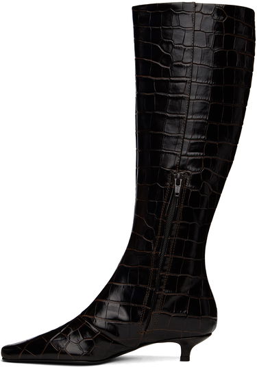 Pláštenka TOTEME TOTEME 'The Slim' Knee-High Boots Čierna | 241-WAS954-LE0023, 2