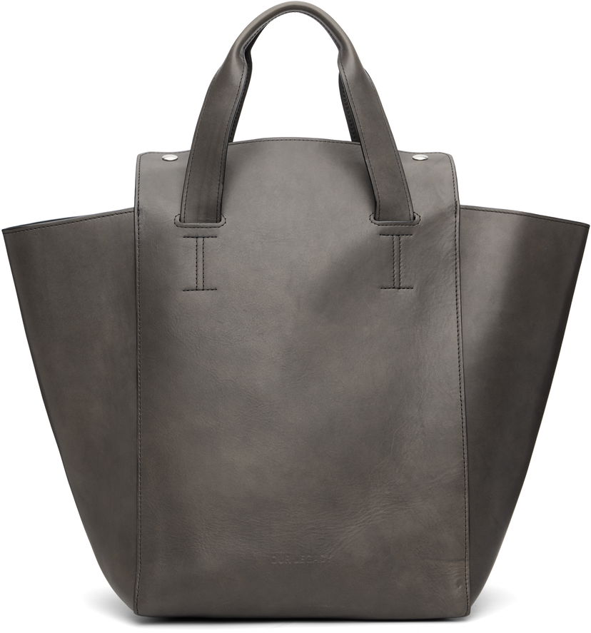 Tote bag OUR LEGACY Leather More Tote Šedá | A4258MP