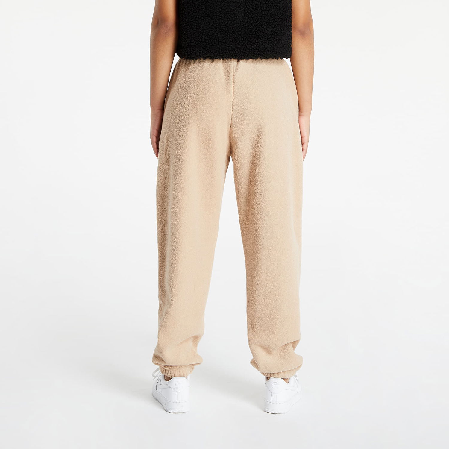 Tepláky Nike WMNS Essentials Soloswoosh Fleece Pant Béžová | DD5110-200, 1