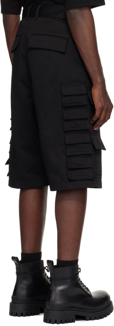 Šortky We11done We11done Flap Pocket Shorts Čierna | WD-PT1-24-218-M-BK, 2