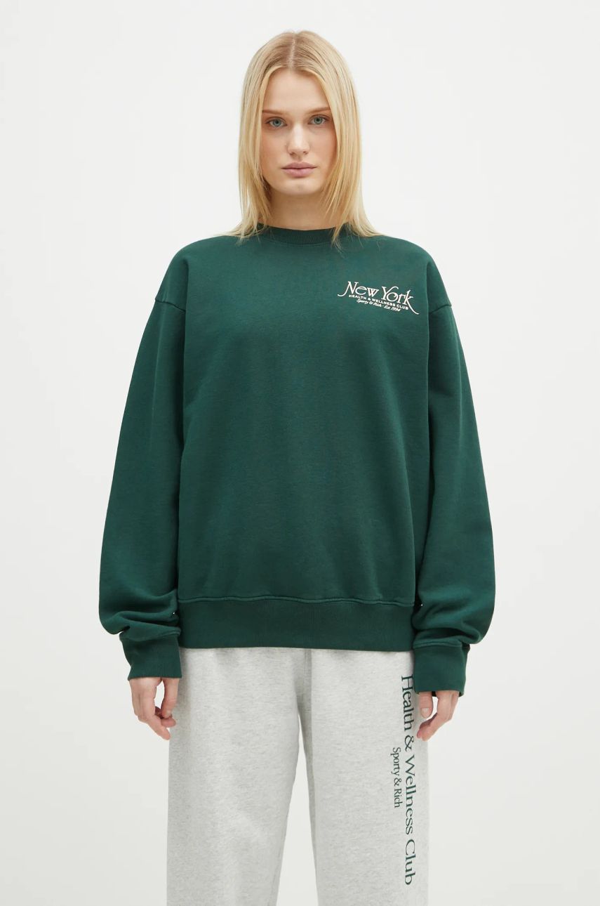 Mikina Sporty & Rich Sporty & Rich NY 94 Sweatshirt Zelené | ST071506034GR10, 1