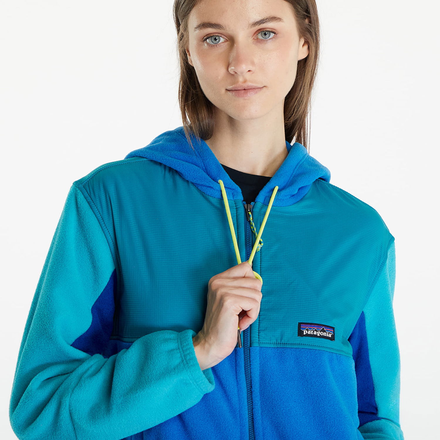 Mikina Patagonia Microdini Hoodie Modrá | 26270 VSLB, 1