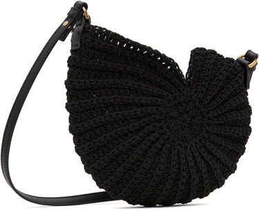 Taška cez rameno CHLOÉ Chloé Sea Treasures Shell Crossbody Bag Čierna | CH25US219P23, 2