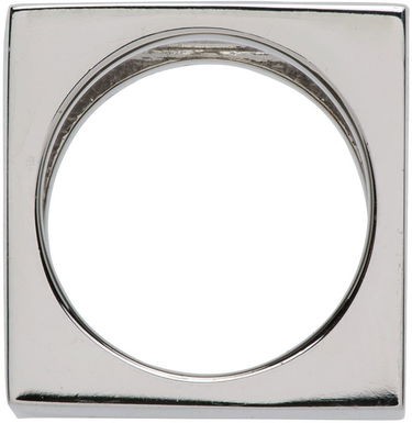 Prsteň We11done Square Logo Dice Ring Metalická | WD-AJ1-22-703-U-BW, 1