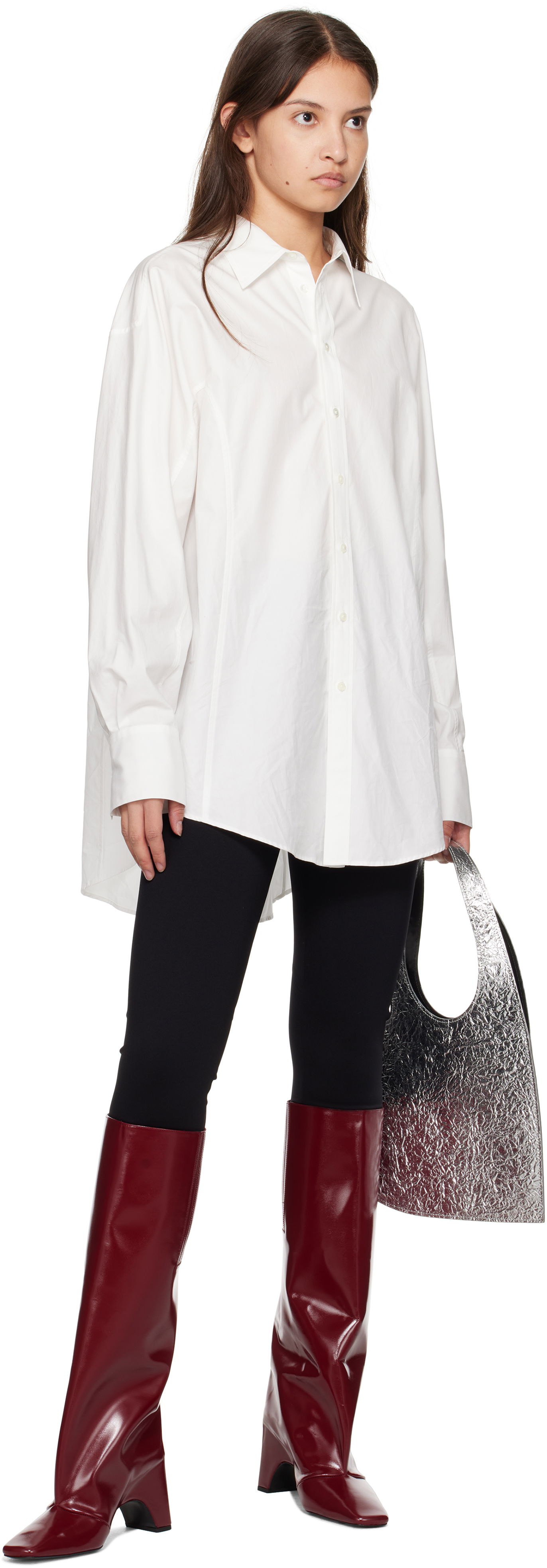 Coperni Mini Heart Tote Bag