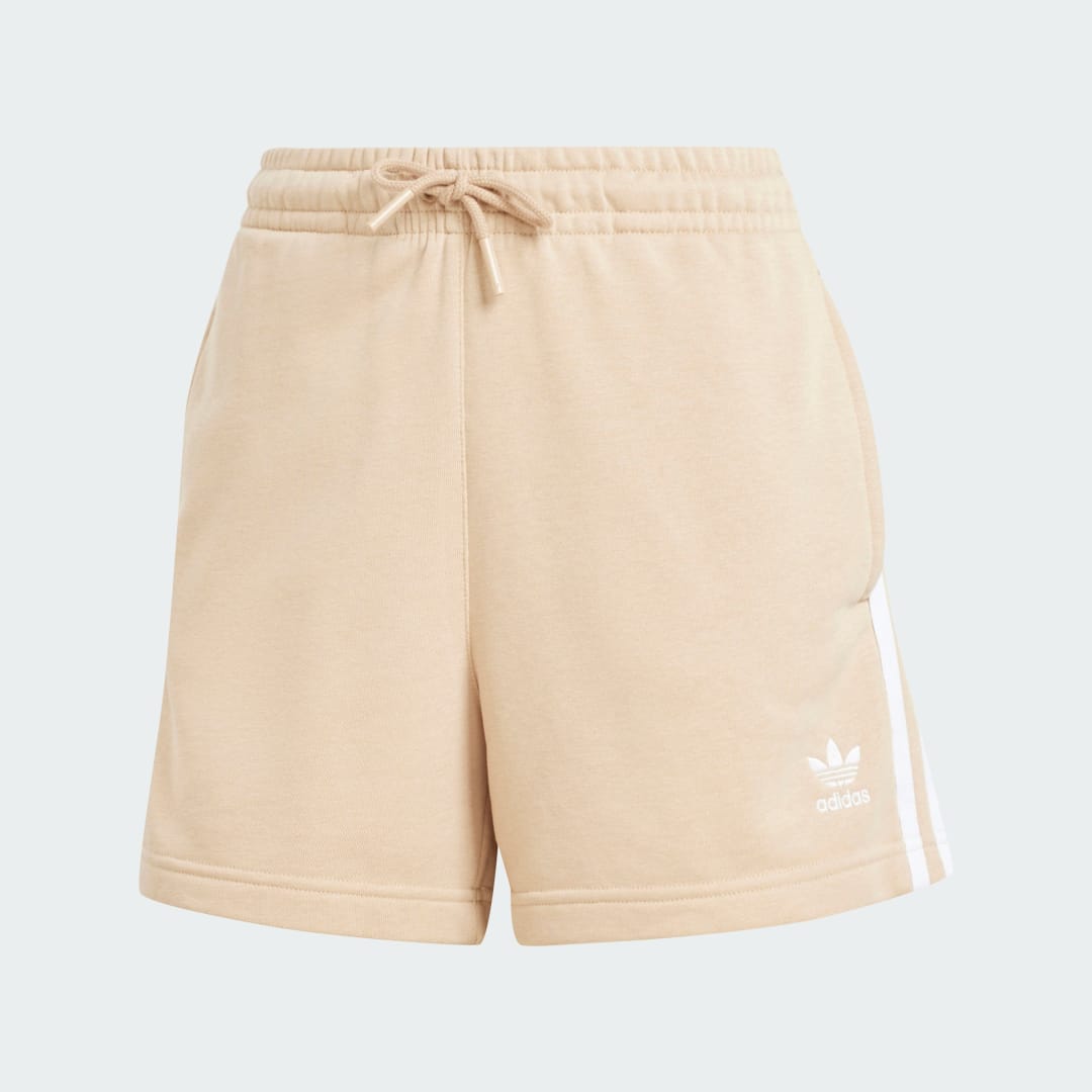 Šortky adidas Performance 3-Stripes French Terry Shorts Béžová | IY2159, 1