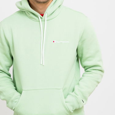 Mikina Champion Script Logo Hoodie Zelené | 219208-GS107, 2