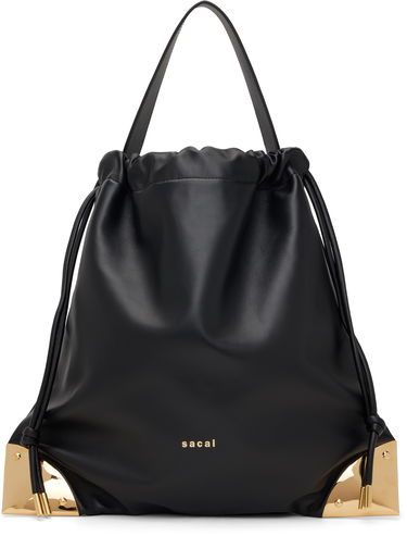 Kabelka sacai Drawstring Bag Čierna | S127-01, 0