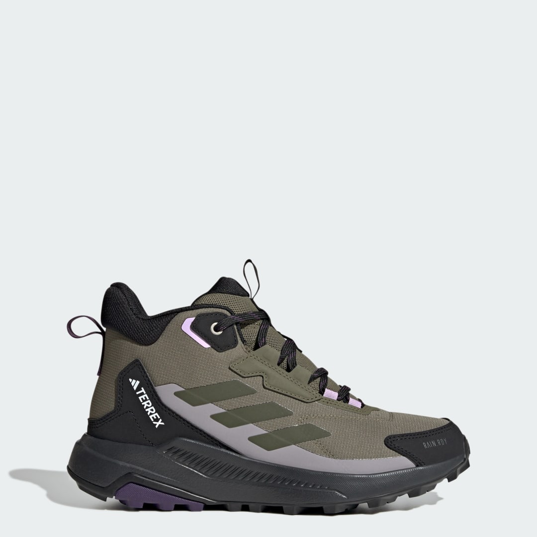 Tenisky a topánky adidas Performance Terrex Anylander Mid Rain.Rdy Hiking Boots Zelené | JQ9965, 0