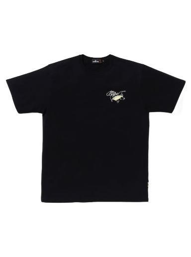 Tričko BAPE Mr Bathing Ape Wide Tee Čierna | 7J30-109-003