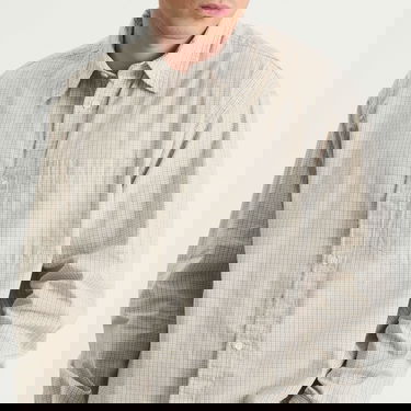 Košeľa NORSE PROJECTS Ole Oversize Poplin Check Shirt Béžová | N40-0851-2064, 5